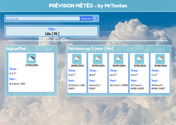 screen projet weather